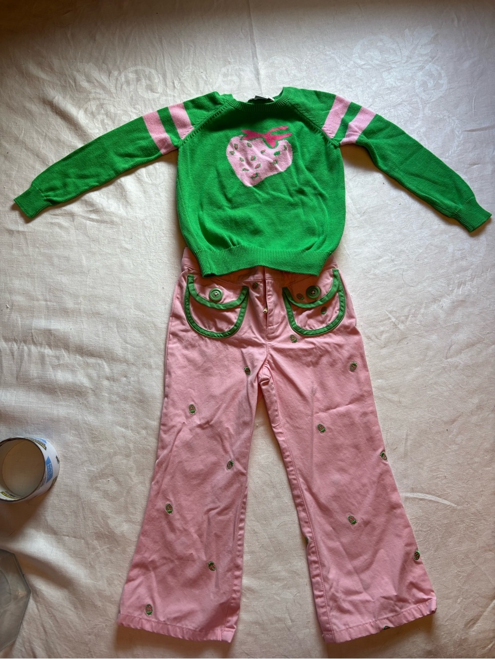 EUC Lilly Pulitzer strawberry set